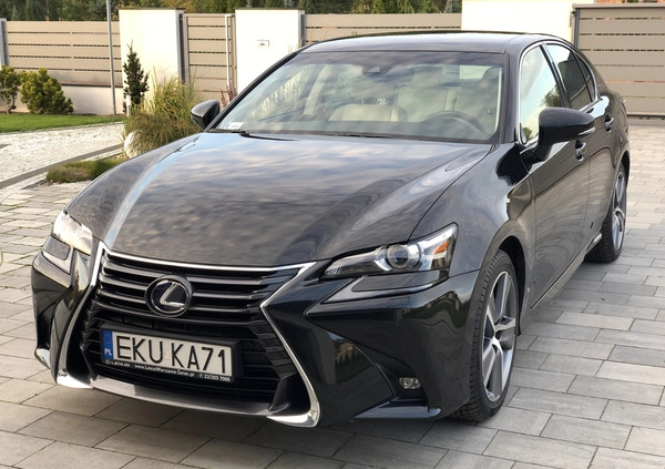 Lexus GS cena 120000 przebieg: 135000, rok produkcji 2017 z Mława małe 232